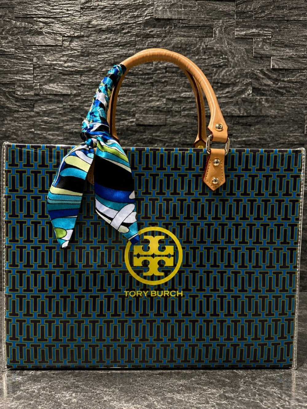 Upcycled Designer Shopping Bag Tote
